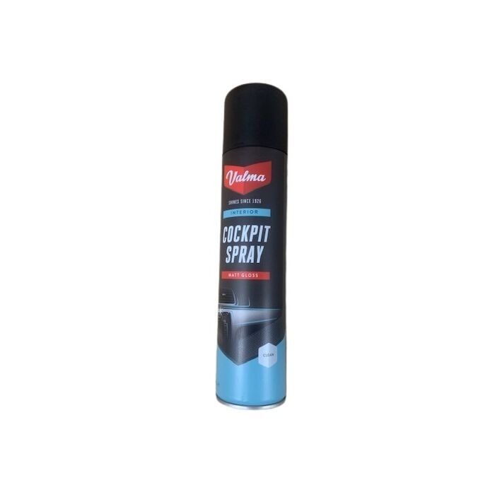 Valma Cockpitspray - Cockpitspray reinigt en beschermt stoffen in het auto-interieur en zorgt voor een mooie glans.