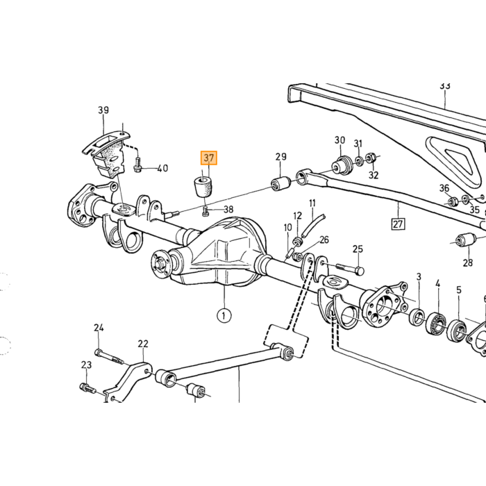 Volvo Shim Volvo onderdeel nr 80506