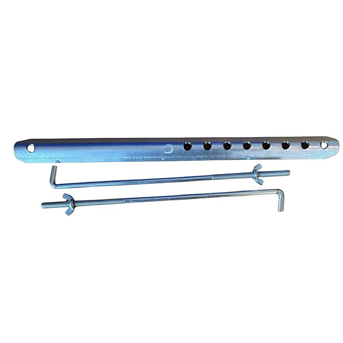 Volvo Accu houder haken beugel Amazon+PV set a 2 stuks (663421) universeel accu montage Volvo onderdeel nr 80518