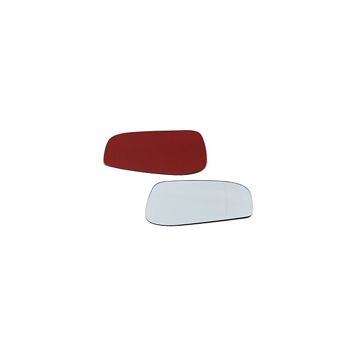 Spiegel glas met tape linksgestuurd rechts S60 V70 S80 los glas zonder kunststof achterkant
