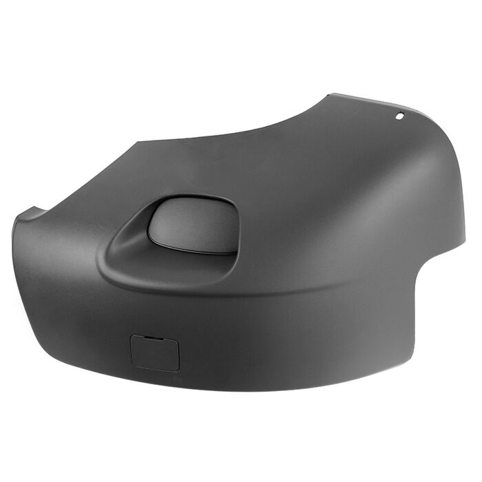 zij bumper onder Xc90 rechts grijs kunststof deel  voor voertuigen zonder mistlampen en sleepoog afdekkap 2003-2006