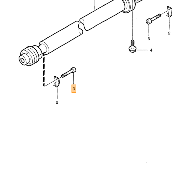Volvo montage steun extra olie koeler C70  S70  V70 automaat AW50/51 AWD AW55-50/51SN links Volvo onderdeel nr 8618350