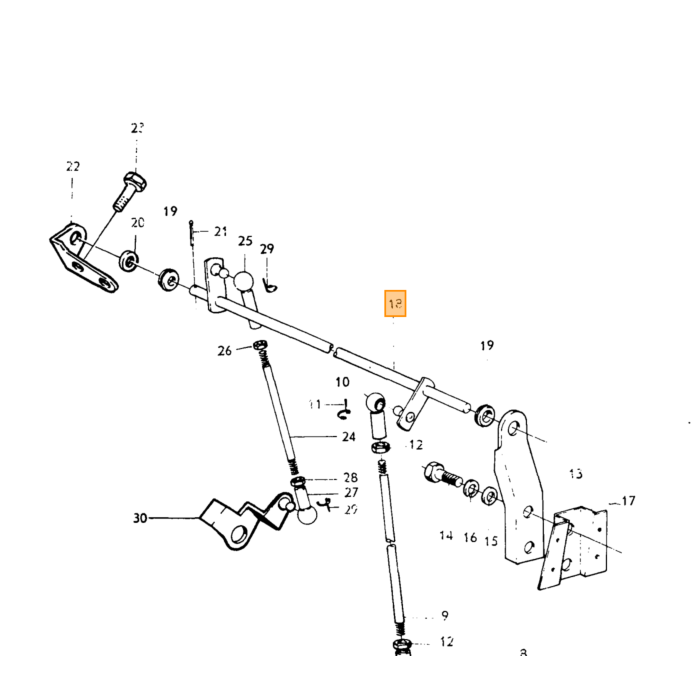 Volvo choke kabel enkel zie 9055192 Volvo onderdeel nr 88783