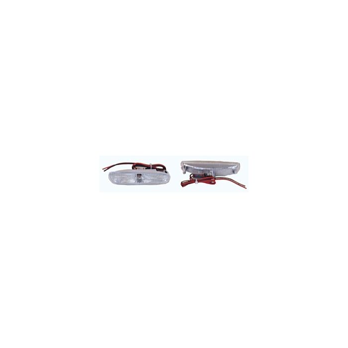 sidemarker zij verlichting  wit  links achter VOLVO S40 I -04 V40 I -04