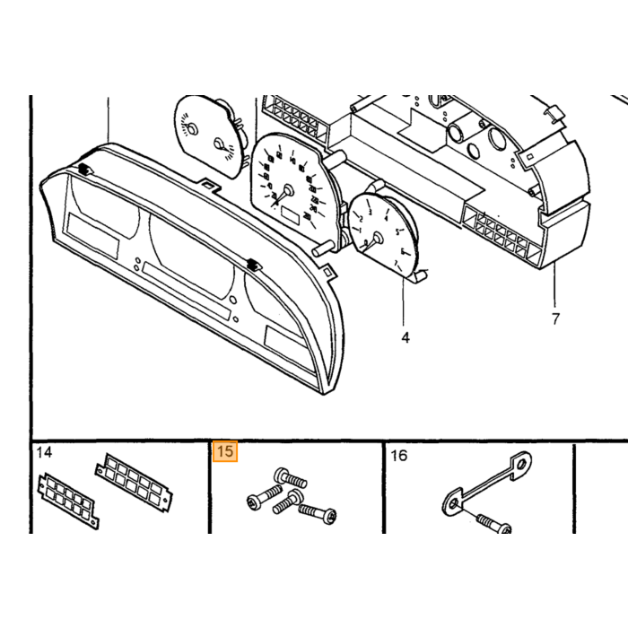 Volvo Rem licht schakelaar Volvo 850 900 C70 (-2005) S40 V40 (-2004) S70 V70 (-2000) V70 XC (-2000) orig Volvo0 Volvo onderdeel nr 9128577
