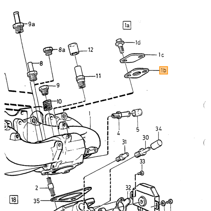 Volvo Carterontluchting Volvo 960 - S90 - V90 Volvo onderdeel nr 9135643