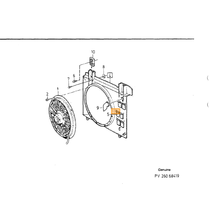 Volvo Electrische FAN Volvo typeVolvo 850 : motor typeVolvo 850 : motor type Voertuig uitrustingVolvo 850 : motor typeVolvo C70 (-2005) : motor typeVolvo S70 V70 (-2000) : Volvo onderdeel nr 9141249