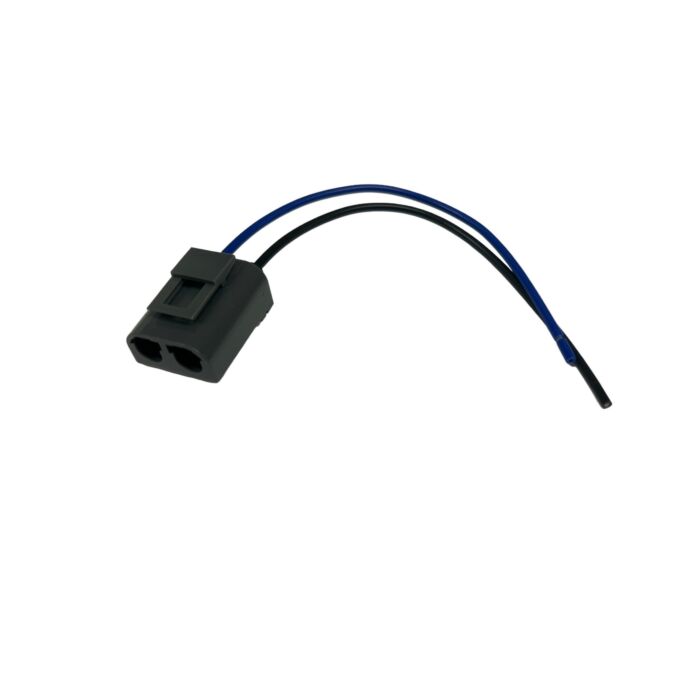 Volvo Stekker 2-polig Volvo 240+260+740+940 oa koplampsproeier en pomp inclusief kabel Volvo onderdeel nr 9144275R