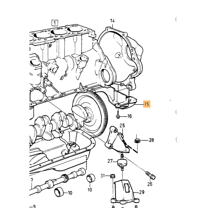 Volvo Steun Volvo onderdeel nr 9146354