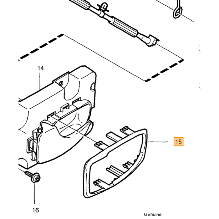 Volvo Pakking Volvo onderdeel nr 9187059