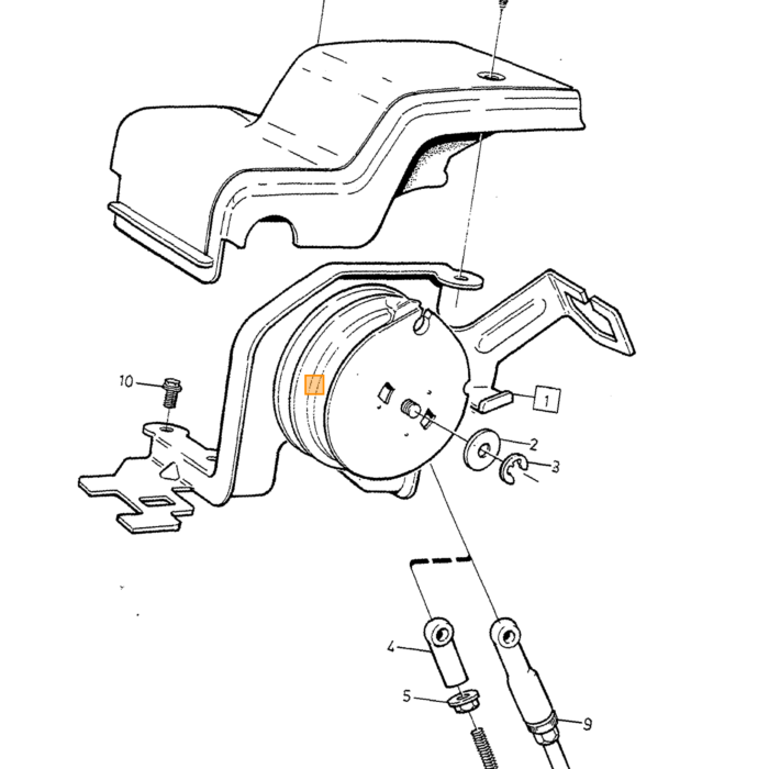 Volvo gasklep Control Volvo onderdeel nr 9189104