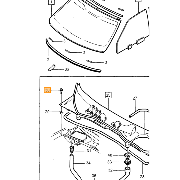 Volvo SPACER Volvo onderdeel nr 9190426