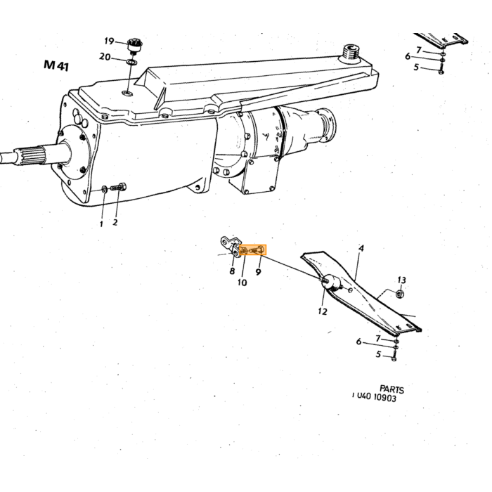 Volvo Getande revet  Amazon 121  Amazon 122 S  Amazon 220  P 1800  Primastar  Trafic II Volvo onderdeel nr 940147