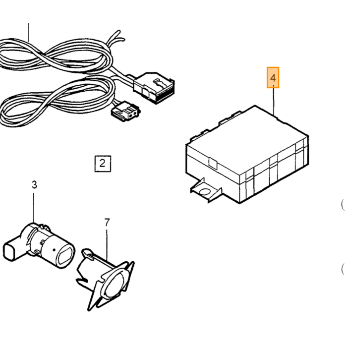 Volvo Antenne c70 s70 v70 centrale vergrendeling  op aanvraag gebruikt leverbaar  Volvo onderdeel nr 9441164