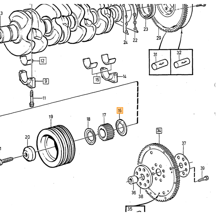Volvo plug Volvo onderdeel nr 946559