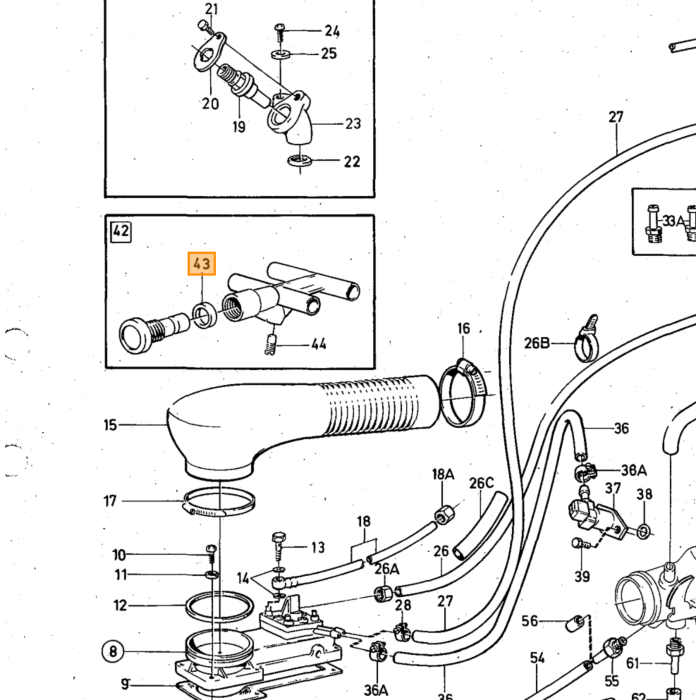 Volvo O-Ring keerring Volvo onderdeel nr 946608