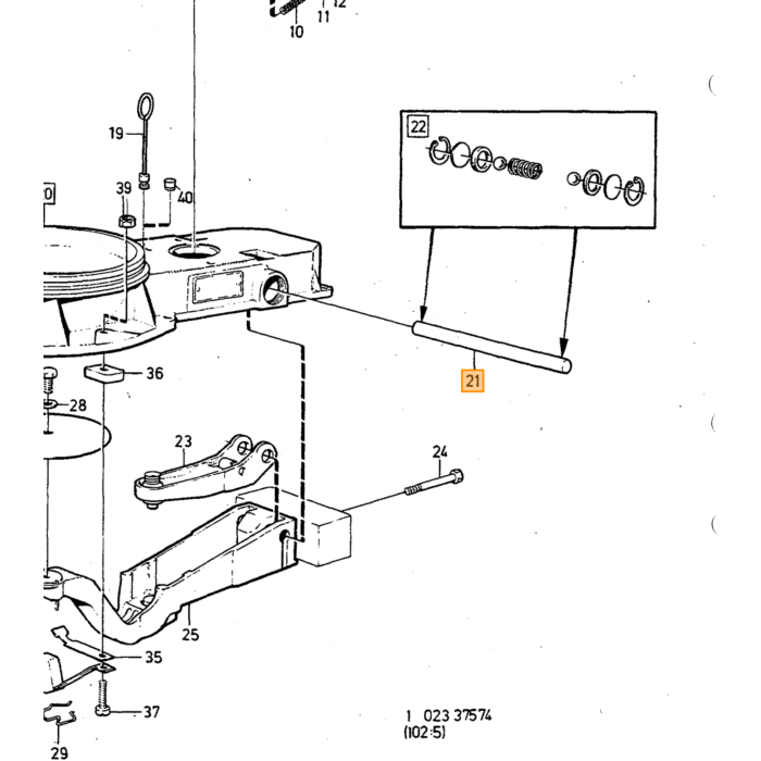 Volvo Ring koper injector B20F +B27E+B27F K tronic inw 8.44mm uitwendin 11.5mm Volvo onderdeel nr 947620