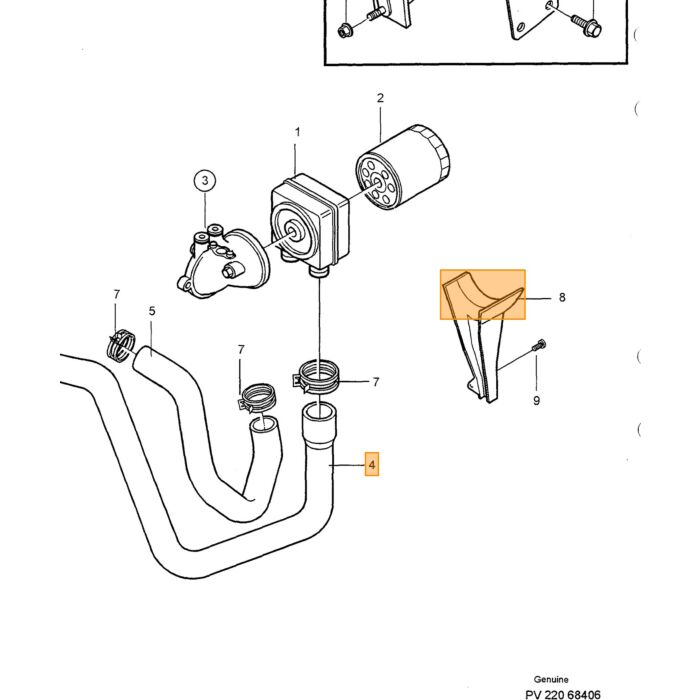 Volvo Pakking  Volvo 240 740 260 940 koper ring motor olie aftap Volvo onderdeel nr 947628