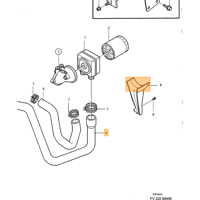 Volvo Pakking  Volvo 240 740 260 940 koper ring motor olie aftap Volvo onderdeel nr 947628