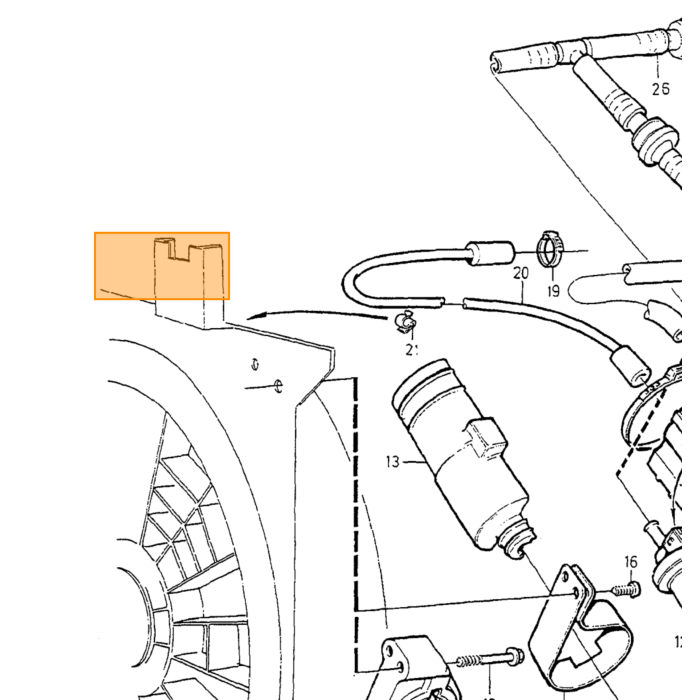 Volvo Benzine slang 4mm per meter 240 260 740 760 780 850 940 960 C70 (-05) S40 (96-04) S60 (-09) S70 S80 (-06) S90 (-98) V40 (96-04) V70 (-00) V70 (00-08) V90 (-98) XC70 (-00)   Volvo onderdeel nr 949120