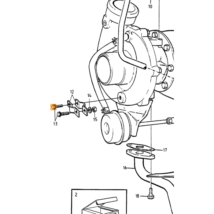 Volvo Rubber ring carter ventilatie+stroomverdeler B19+B21+B23 (925065) pakking Volvo onderdeel nr 949659