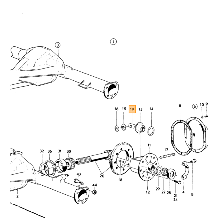 Volvo Moer 7/16UNC nylock zelfborgend motorsteun ea B16 B18 B20 B30 Volvo onderdeel nr 950365