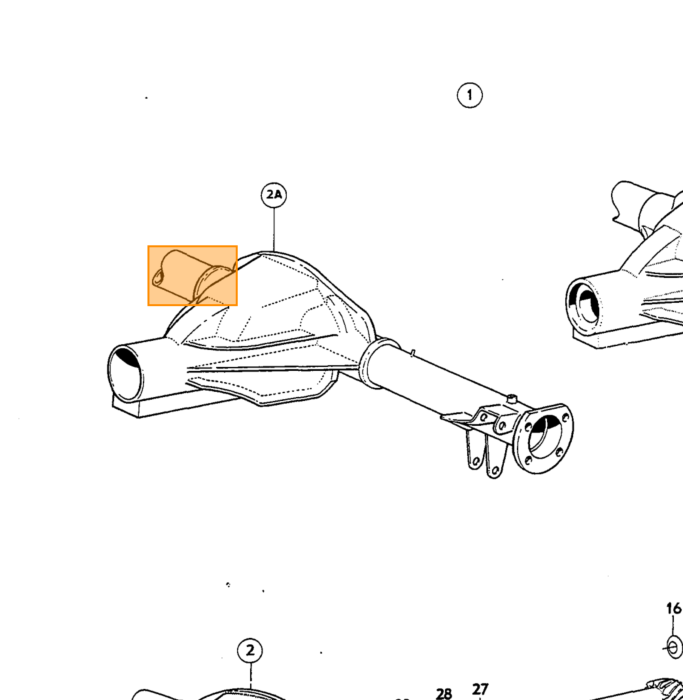 Volvo Moer zelfb 1/2 unc oa achteras b20 reactiestang draagarm voor amazon boven H 11 4 Volvo onderdeel nr 950366