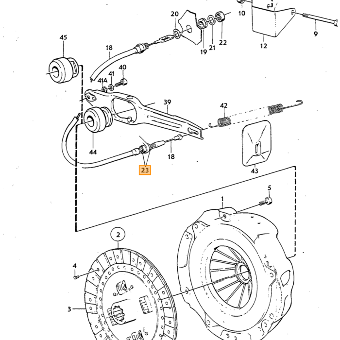 Volvo Moer UNF 9/16 13mm 264  B27 stuurbekrachtiging Volvo onderdeel nr 955859