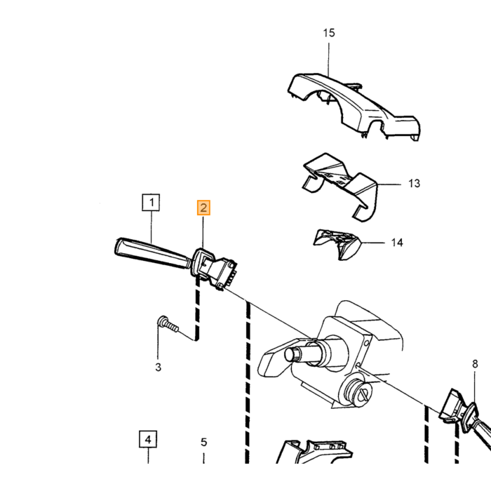 Volvo Parker schroef koplamp binnering e a Volvo onderdeel nr 956060