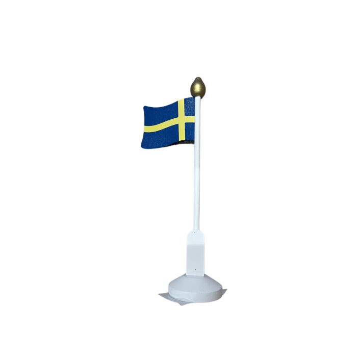 Bordsflagga Sverige 25 cm hög