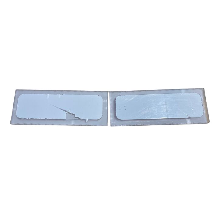 Registreringsskyltbelysning glas Duett+445+210
