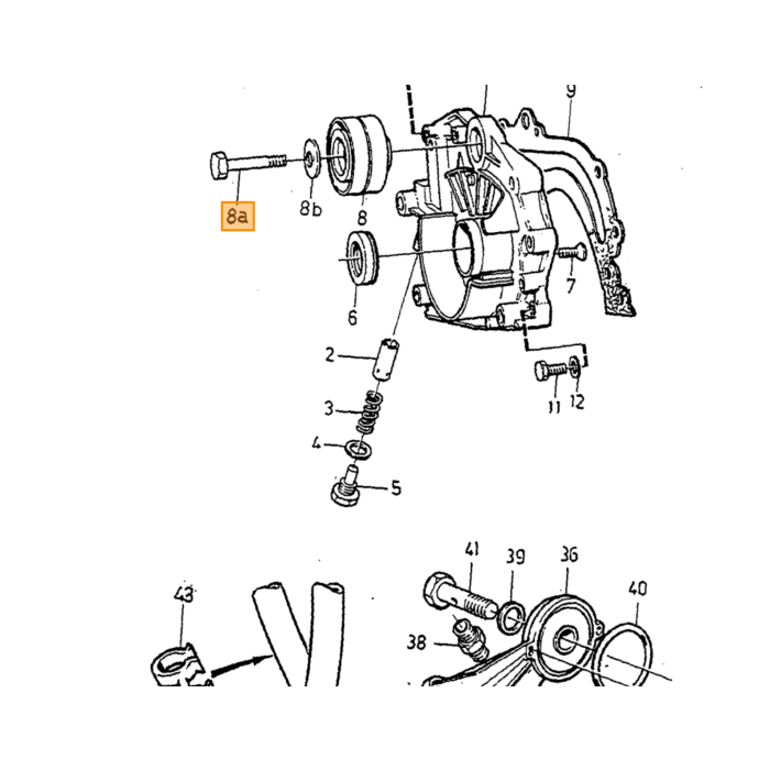 Volvo Afdichtring Olieleiding Volvo 850 - 960 - S40 - V40 - S60 - S80 -  C30 - C70 - V50 - V70 - XC90 - V90 (8642559) Volvo onderdeel nr 978392