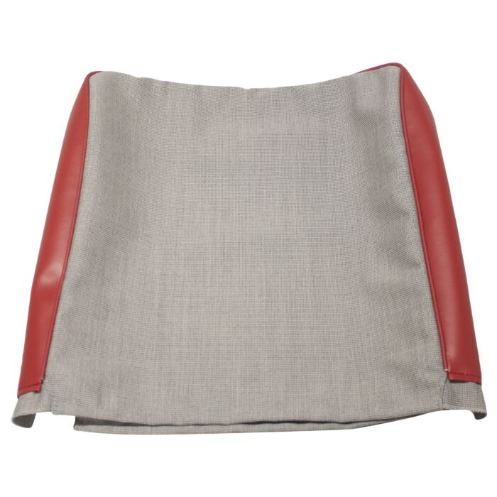 Volvo Bekleding PV544 stoelhoes rood-grijs rug 1958 21-140 Volvo onderdeel nr 98137