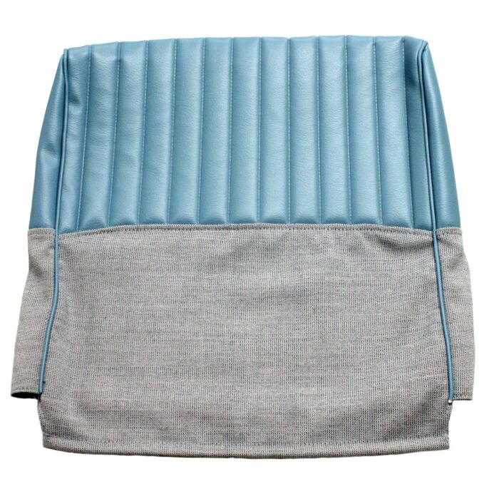 Volvo Bekleding PV544 stoelhoes rug blauw vinyl-stof 22-141 Volvo onderdeel nr 98148
