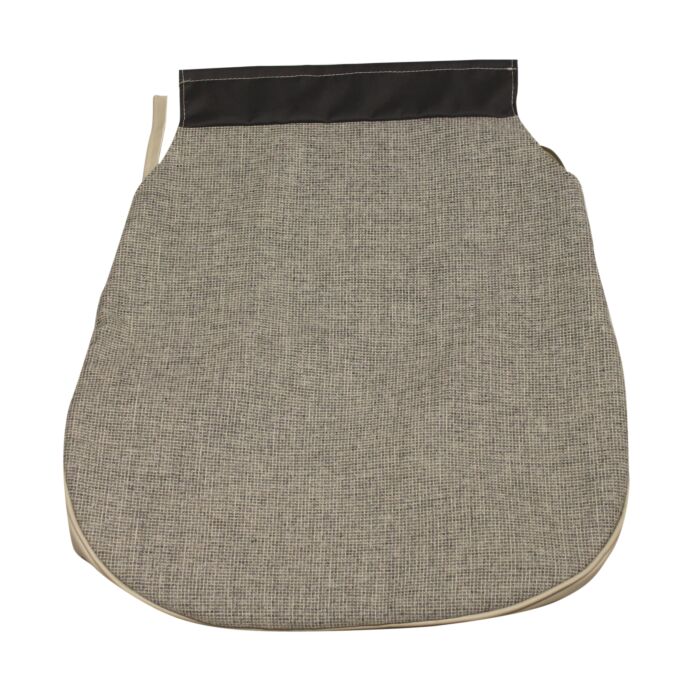 Bekleding Amazon stoelhoes grijs-wit 1959-1960 14-112 RUG+Zitting= SET incl 98270