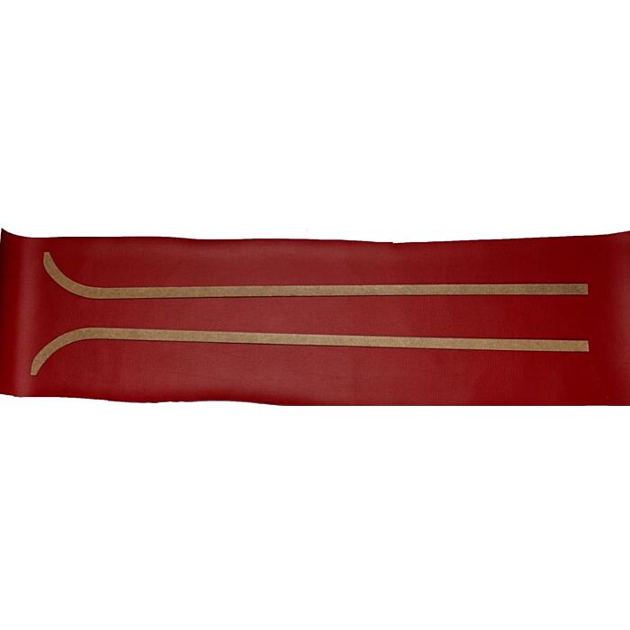 Volvo Bekleding PV544 B stijl links rood 1960-1961 Volvo onderdeel nr 98347