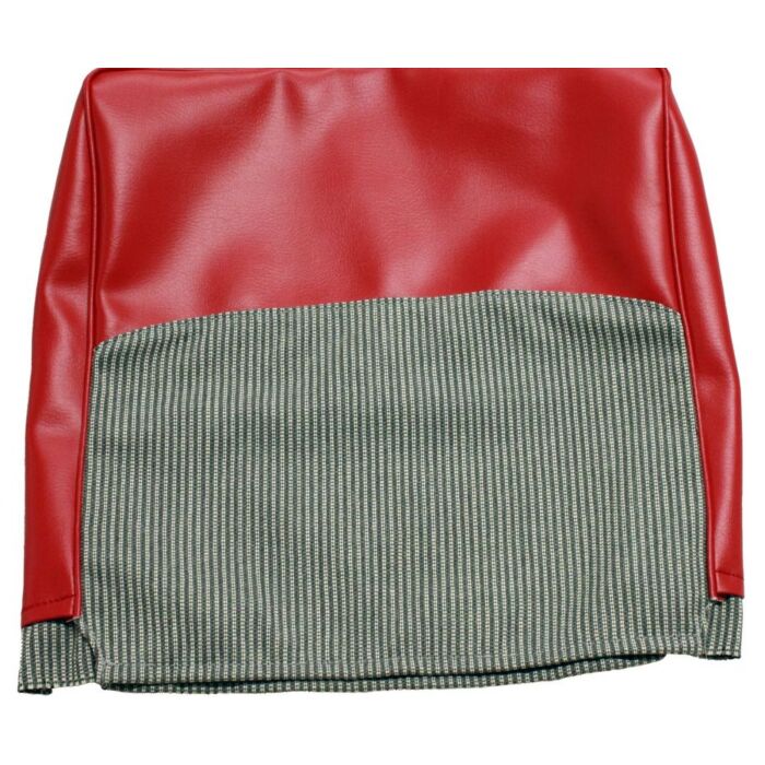 Volvo Bekleding Duett stoelhoes rug rood-grijs 215-153 216-158 218-173 219-174 Volvo onderdeel nr 98699