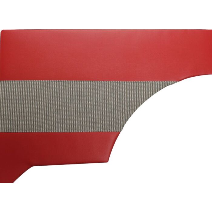 Volvo Bekleding 445 zijpaneel bekleding rechts achter rood grijs 215-153 218 219 Volvo onderdeel nr 98709