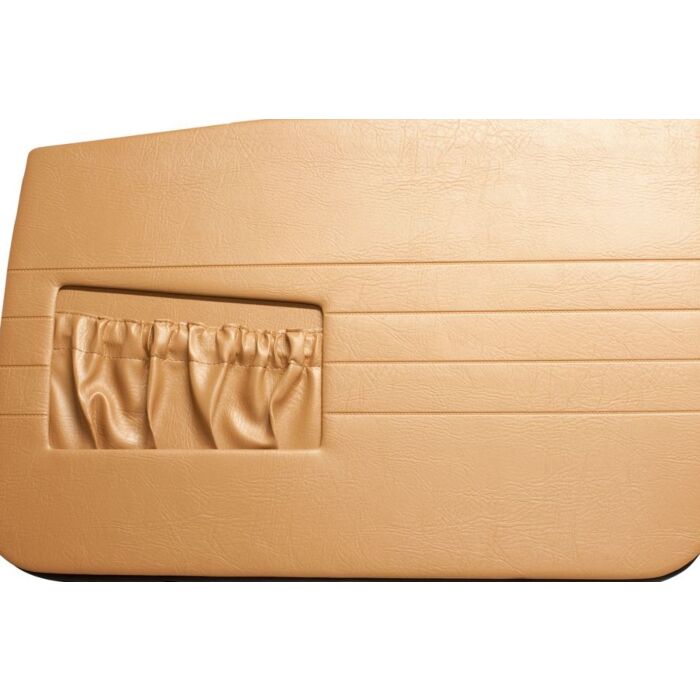 Volvo Bekleding Amazon 4 deurs deurpaneel rechts voor licht bruin 119-160 1961 Volvo onderdeel nr 98936