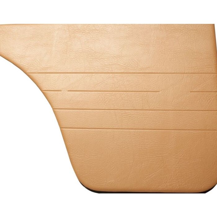 Volvo Bekleding Amazon 4 deurs deurpaneel linksachter lichtbruin 119-160 1961 Volvo onderdeel nr 98937