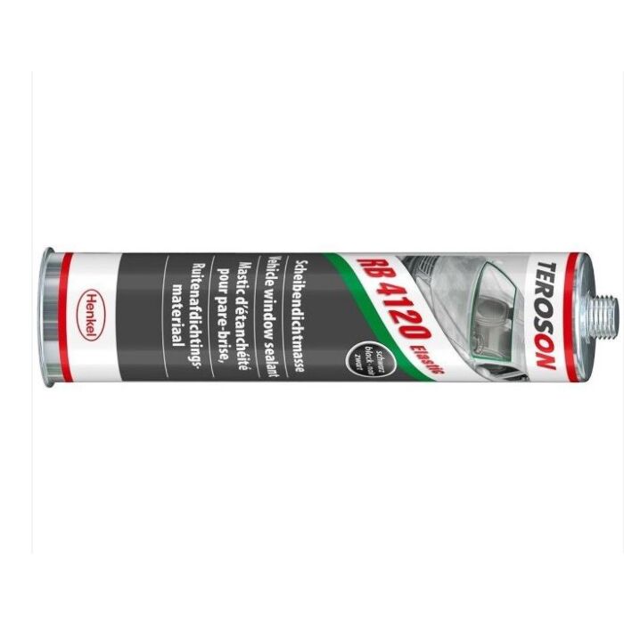 Ruiten kit zwart elastisch koker 310 ml Teroson (voor in rubber geplaatste ruit)