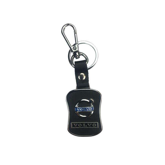 Sleutelhanger Volvo chroom - zwart - helaas uitverkocht
