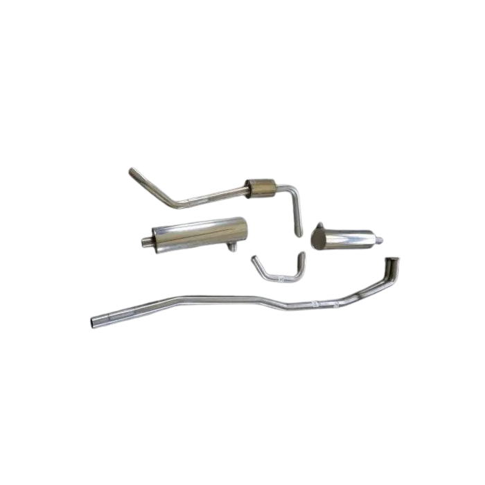 Volvo Uitlaatset set 164 B30A (carburettor engine) complete sett RVS STAINLESS Volvo onderdeel nr VO126