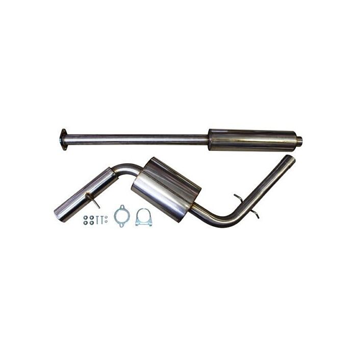 RVS Sportuitlaatsysteem Catback Volvo S60 2001-2009 2 4/2 0T/2 3T/2 4T/2 5T/2 4D/2 4D5