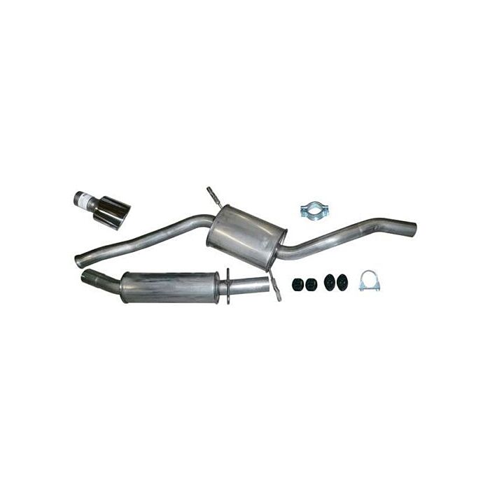Uitlaatsysteem Catback Volvo 850 - V70 - S70 - C70 Turbo