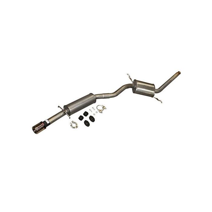 RVS Sportuitlaatsysteem Catback Volvo 850 - V70 - S70 zonder Turbo  I 2.0  2.3  2.4  2.5 (10v/20v)