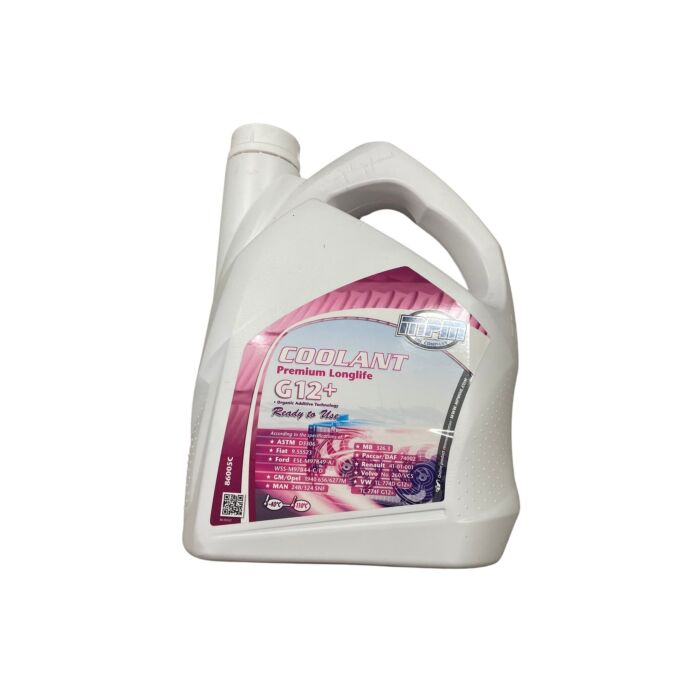Koelvloeistof / lila / Coolant / G12+ / -40 / klaar voor gebruik / 5 liter verpakking / Premium Long Life Volvo onderdeel koelvloeistofG12
