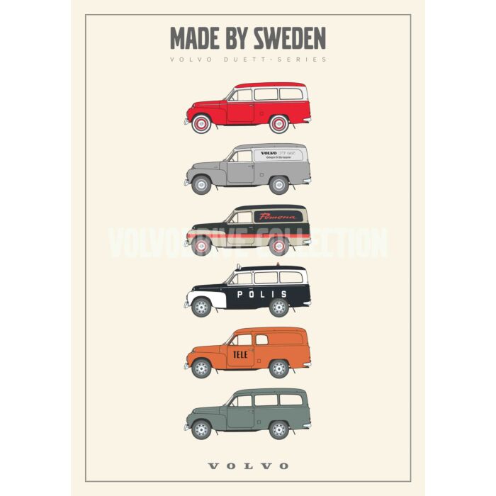 Poster Duett Made by Sweden