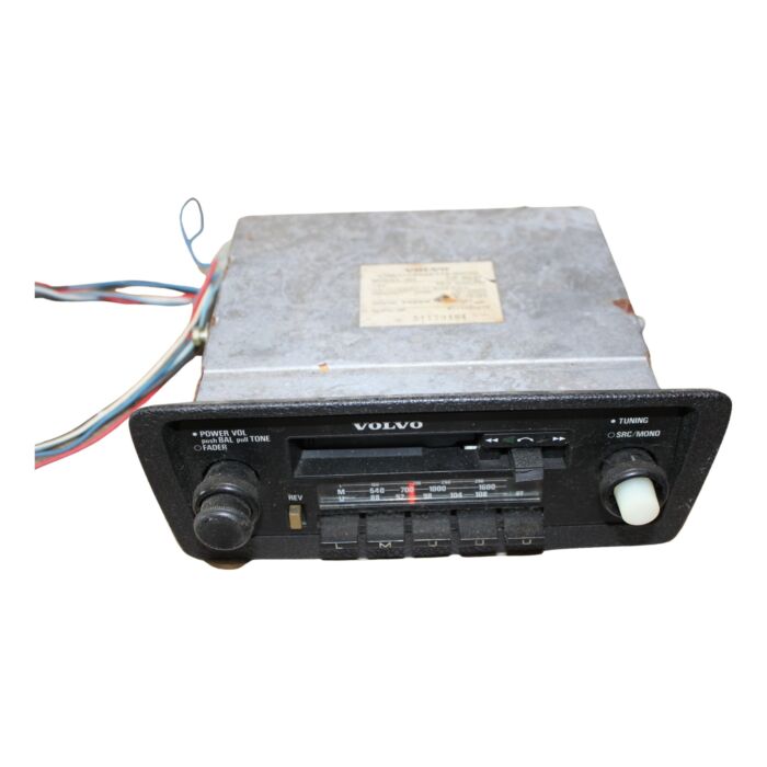 Begagnad Produkt, Radio, L/M/U-Kassettradio, 12 Volt, för Volvo 240 260 740 760, 8113490879, 51179484.