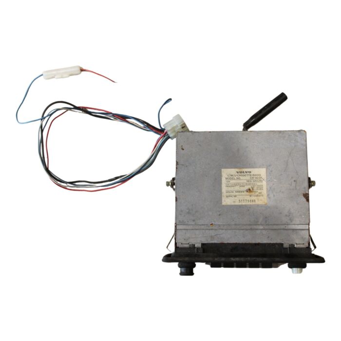 Begagnad Produkt, Radio, L/M/U-Kassettradio, 12 Volt, för Volvo 240 260 740 760, 8113490879, 51179484.